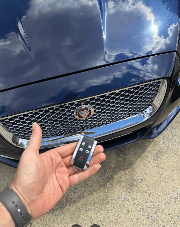 Jaguar key fob programming