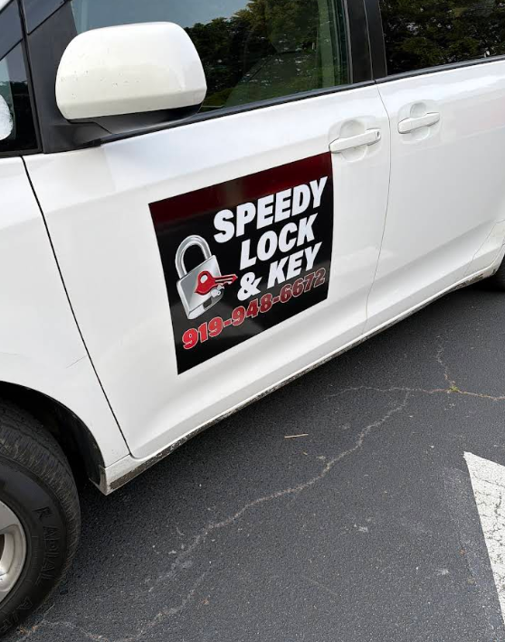 Speedy Lock & Key branded service van